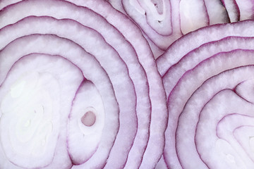 Obraz premium Onion rings, for background or textures