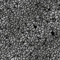 Texture of gray stones / seamless background - 116015288