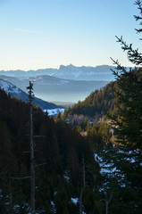 Le Vercors enneigé