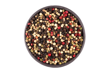 bowl of various pepper