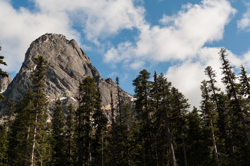Liberty Bell mountain peak, North Cascades national park, Washington state