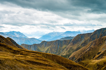 View on mountains at Hexensee