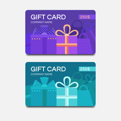 Vector gift cards