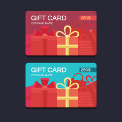 Vector gift cards