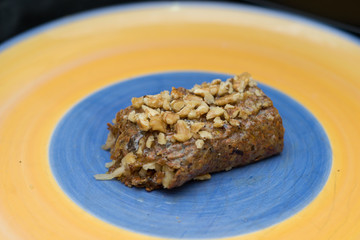 Strudel with walnuts