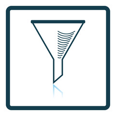 Icon of chemistry filler cone
