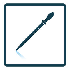 Icon of chemistry dropper