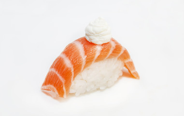 delicious seafood sushi at a Japanese restaurant