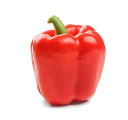 Fresh pepper, isolated on white