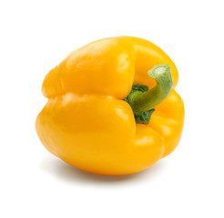 Fresh pepper, isolated on white