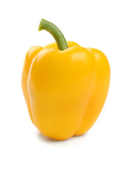 Fresh pepper, isolated on white