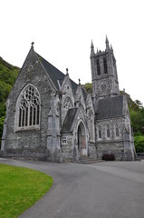 Fototapeta na wymiar abbaye de kylemore irlande