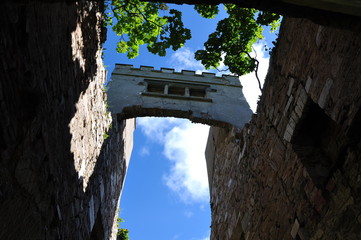 le château de jon d'arcy Irlande, clifden - obrazy, fototapety, plakaty