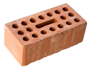 Block on a white background