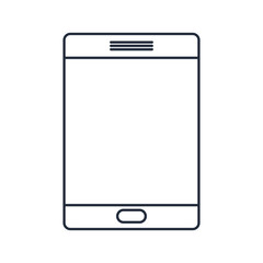 tablet computer isolated icon design, vector illustration  graphic 