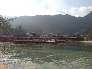 Obraz premium 日本三景 広島 厳島神社