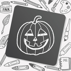 pumpkin doodle