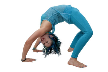 Woman doing yoga