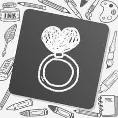love ring doodle