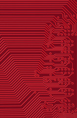 Tech industrial electronic background