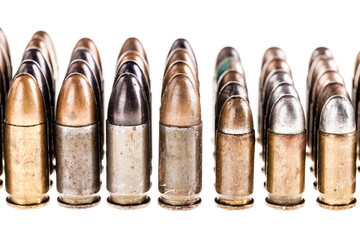 big caliber bullets row
