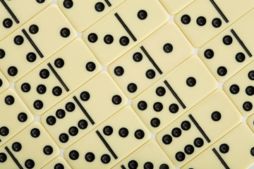 Background from dominoes