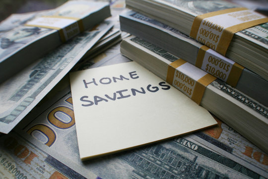 Home Savings Stock Photo High Quality 
