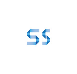 s5 initial simple modern blue 