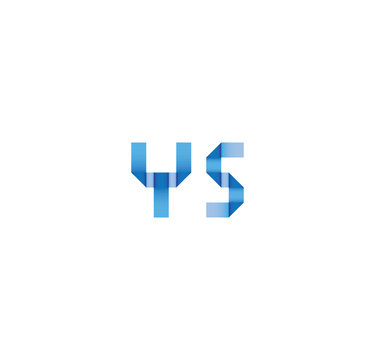 y5 initial simple modern blue 