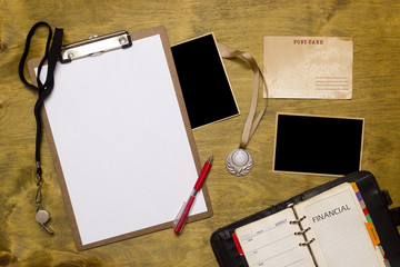 Items for the sports coach