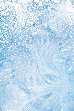 Frost window background