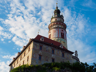 Fototapeta na wymiar Cesky Krumlov castle (Krumau castle), UNESCO World Heritage Site