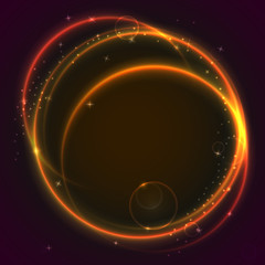 Abstract ring background