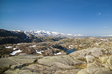 landscape in Norway near Voss
