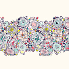 Seamless abstract cells ornament