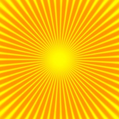 Fototapeta premium summer sunny rays pattern texture background - yellow and orange colored