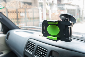 Car holder for mobile device,use for Navigate or GPS.