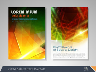 Fototapeta premium Business flyer presentation