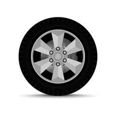 Obraz premium car wheel