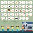Repair tool icons