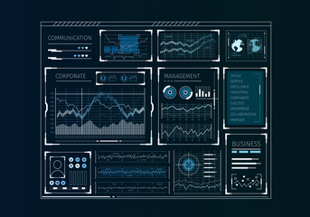 Human user display . Mixed media