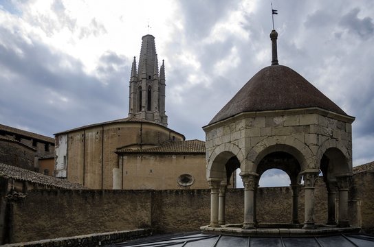 Banys Arabs (Arab Baths) in Girona, Catalonia, Spain