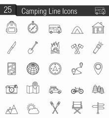 Camping Icons