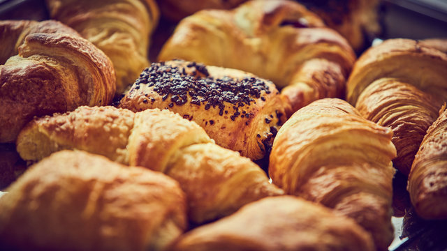 Fototapeta Colazione con cornetti