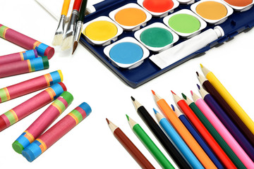 Naklejka premium Malutensilien