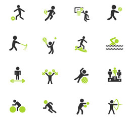 sport icon set
