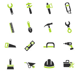 work tools icon set