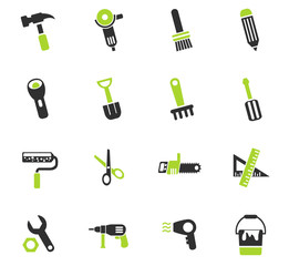 work tools icon set