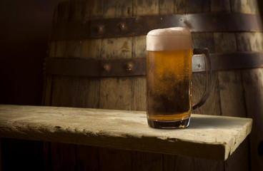 background of barrel