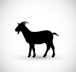 Goat vector icon